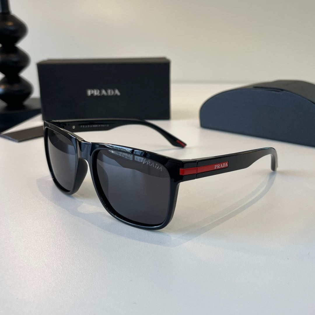 Prada Fashion Black Lens Sunglasses for Men - 372159 - detail image 3