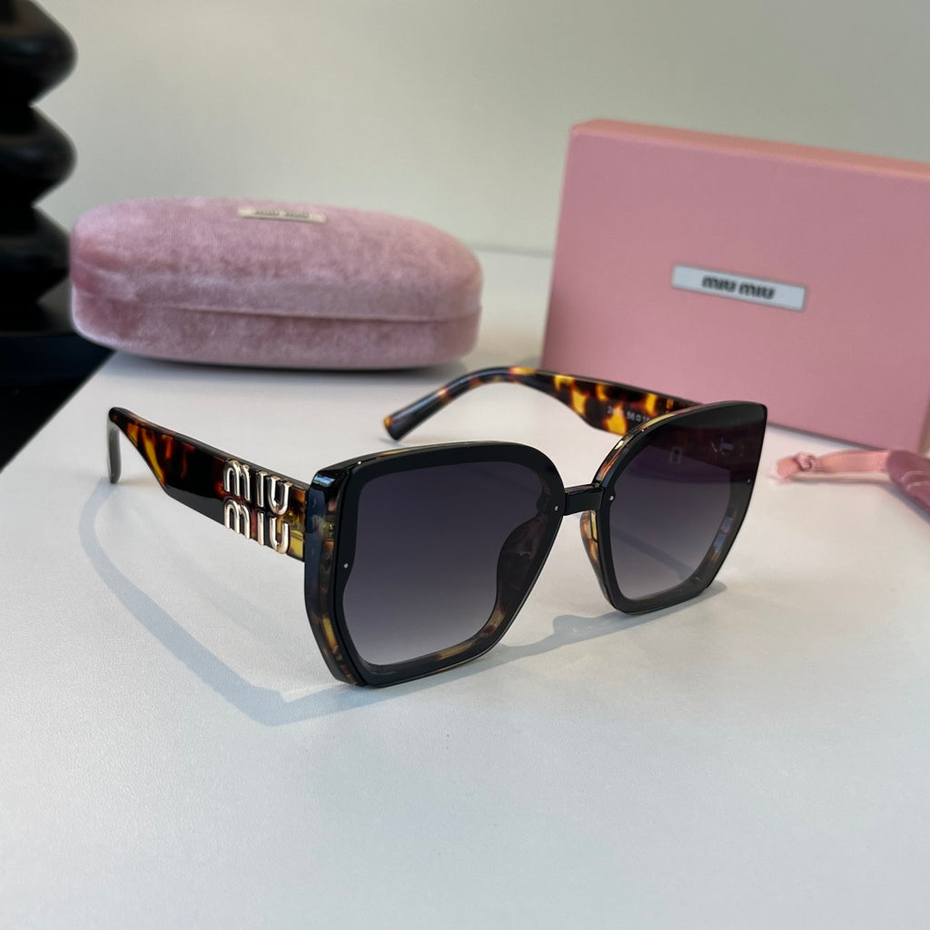 Miu Miu Fashion Black Lens Sunglasses for Men & Women - 466109