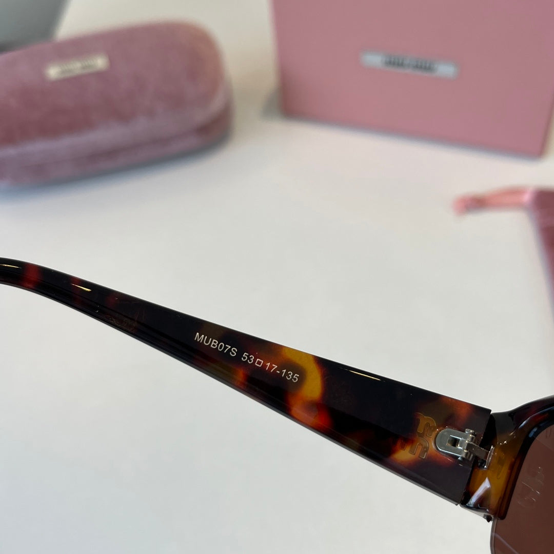 Miu Miu Fashion Black Lens Sunglasses for Men & Women - 382966 - detail image 8