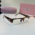 Miu Miu Fashion Silver Lens Sunglasses for Men & Women - 466111