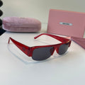 Miu Miu Fashion Red Lens Sunglasses for Men & Women - 466112