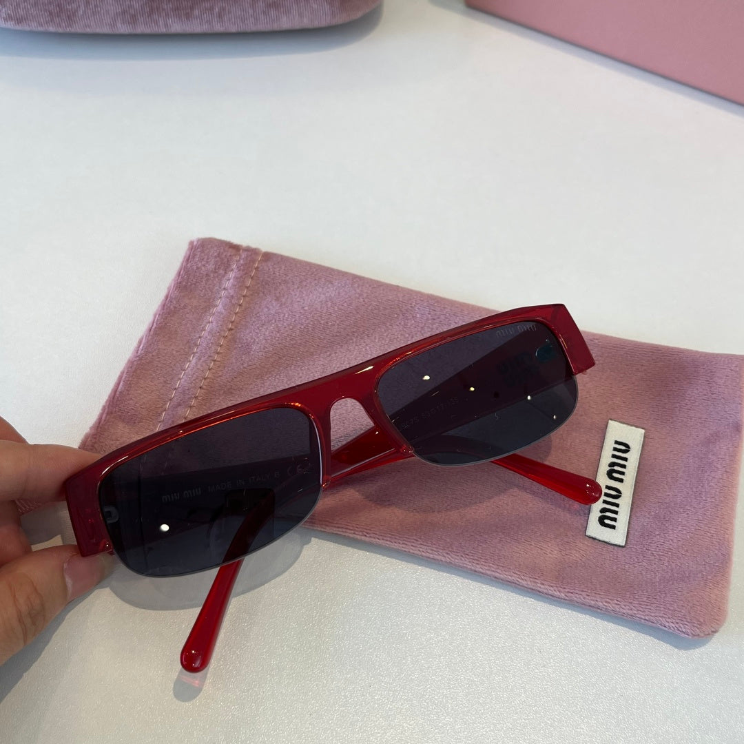 Miu Miu Fashion Red Lens Sunglasses for Men & Women - 466112 - detail image 5