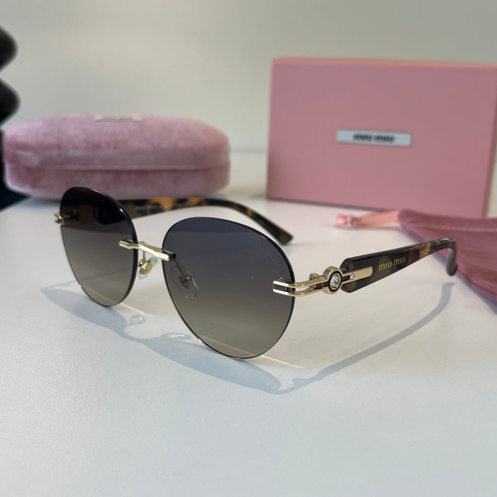 Miu Miu Fashion Silver Lens Sunglasses for Men & Women - 466114 - detail image 3
