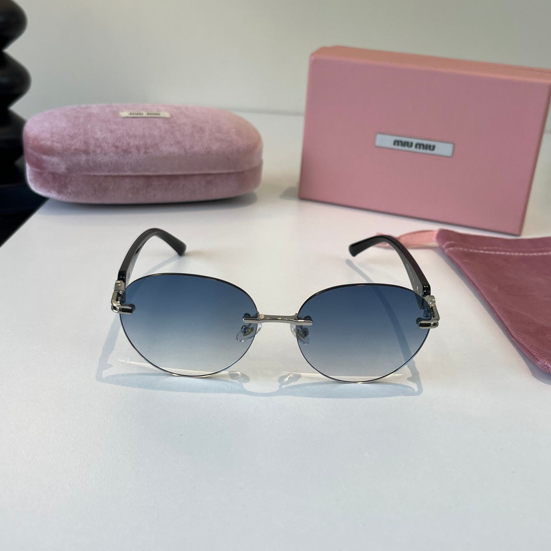Miu Miu Fashion Silver Lens Sunglasses for Men & Women - 466115 - detail image 2