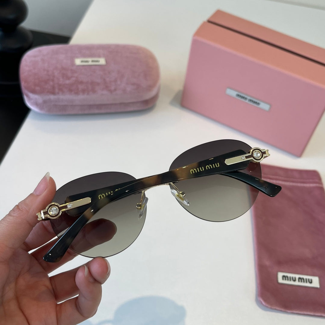 Miu Miu Fashion Silver Lens Sunglasses for Men & Women - 466114 - detail image 8