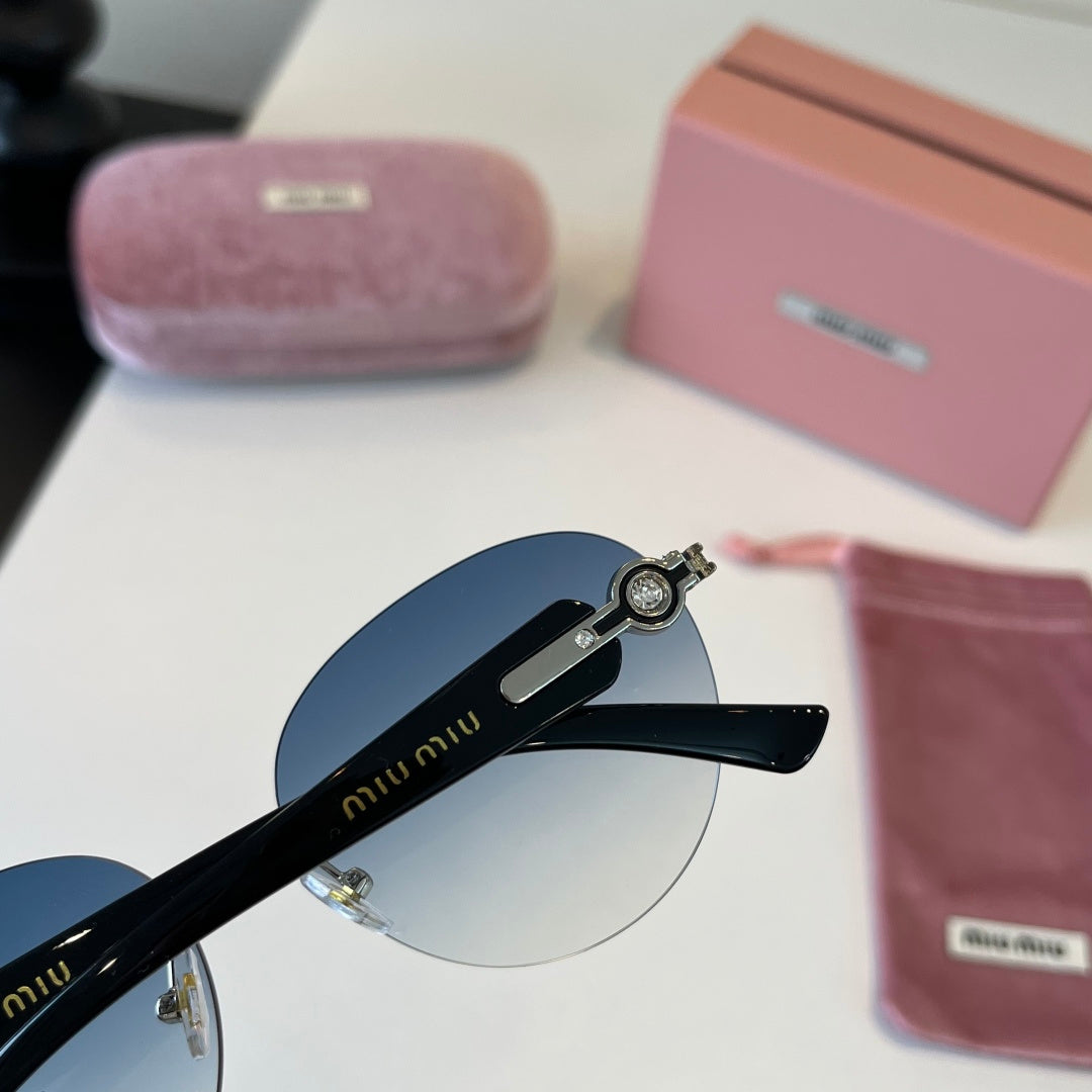 Miu Miu Fashion Silver Lens Sunglasses for Men & Women - 466115 - detail image 6