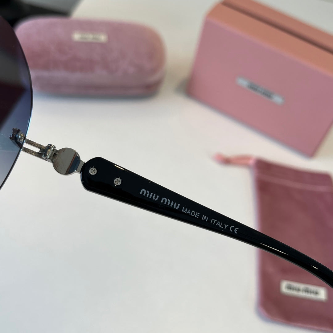 Miu Miu Fashion Silver Lens Sunglasses for Men & Women - 416217 - detail image 9