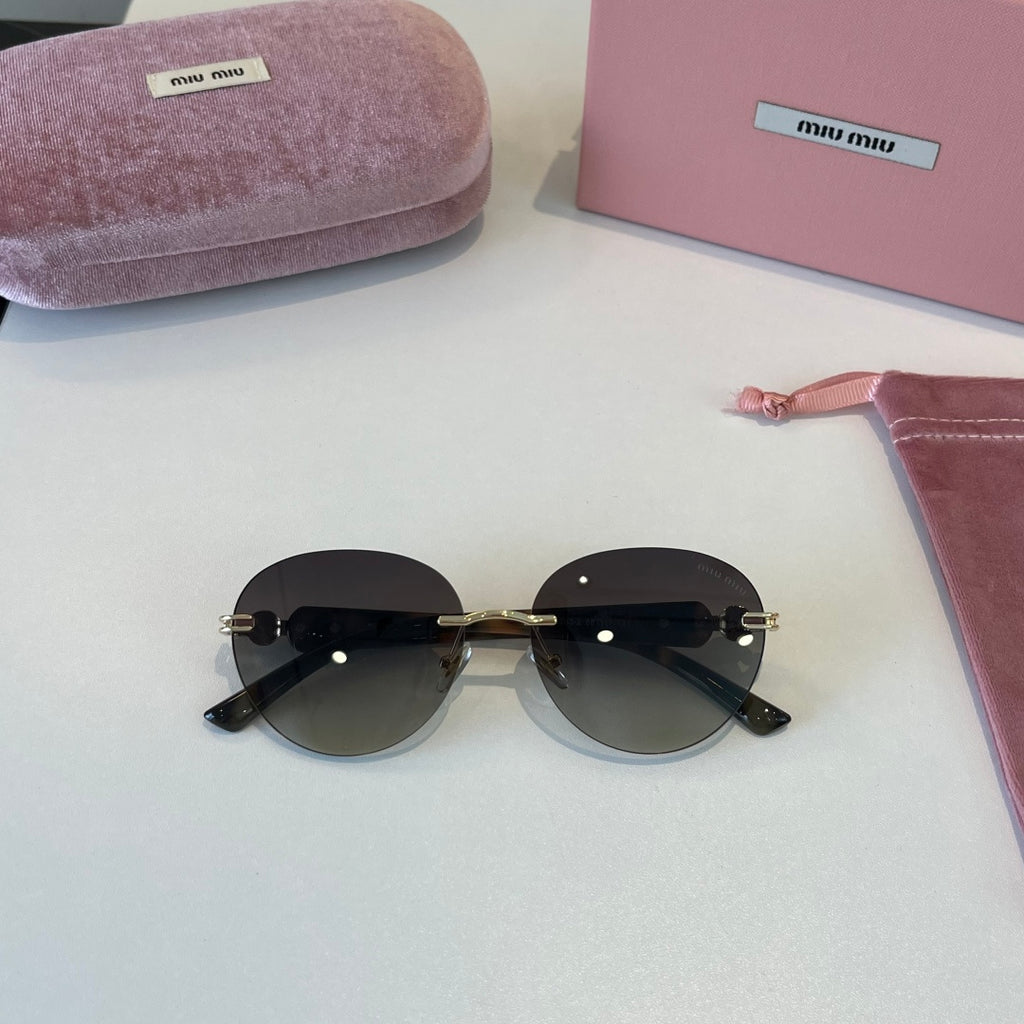 Miu Miu Fashion Silver Lens Sunglasses for Men & Women - 466114 - detail image 4