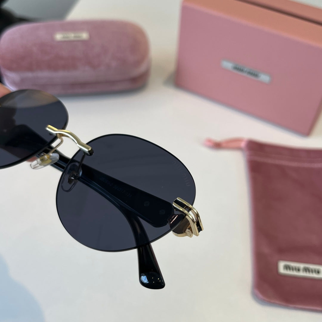 Miu Miu Fashion Silver Lens Sunglasses for Men & Women - 466116 - detail image 6