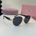 Miu Miu Fashion Silver Lens Sunglasses for Men & Women - 466116