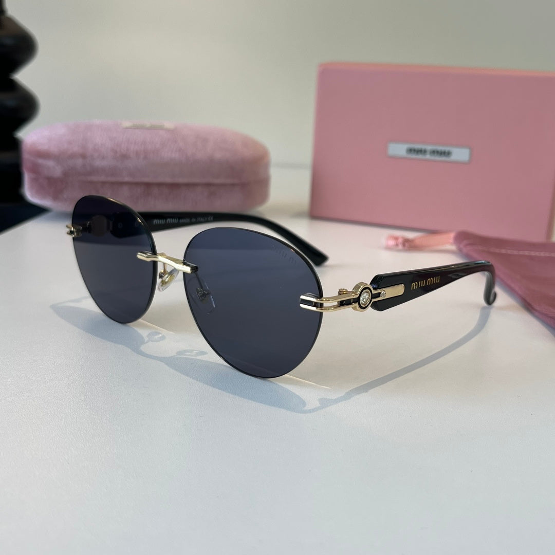 Miu Miu Fashion Silver Lens Sunglasses for Men & Women - 416218 - detail image 3