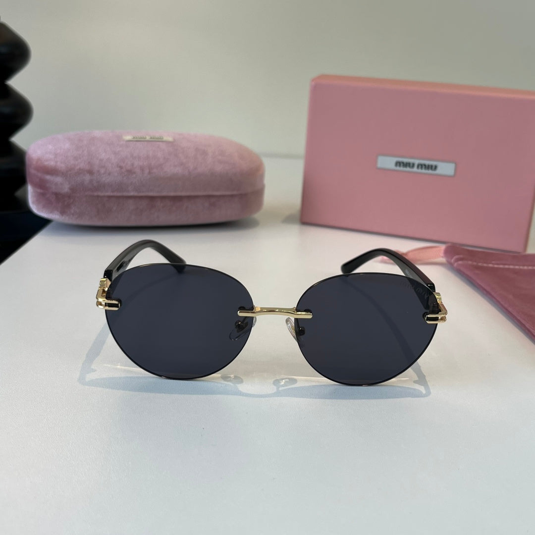 Miu Miu Fashion Silver Lens Sunglasses for Men & Women - 382972 - detail image 2