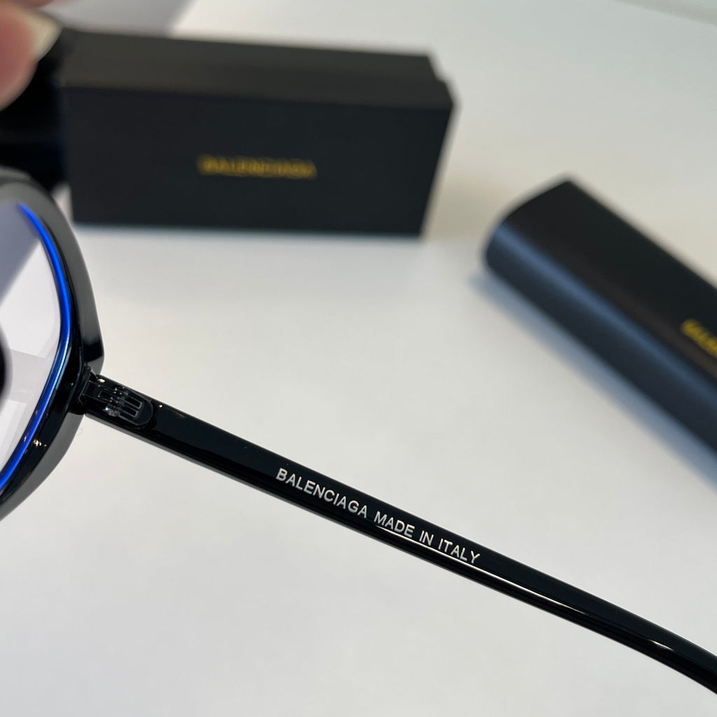 Balenciaga Rectangular Silver Lens Sunglasses for Men & Women - 382906 - detail image 10