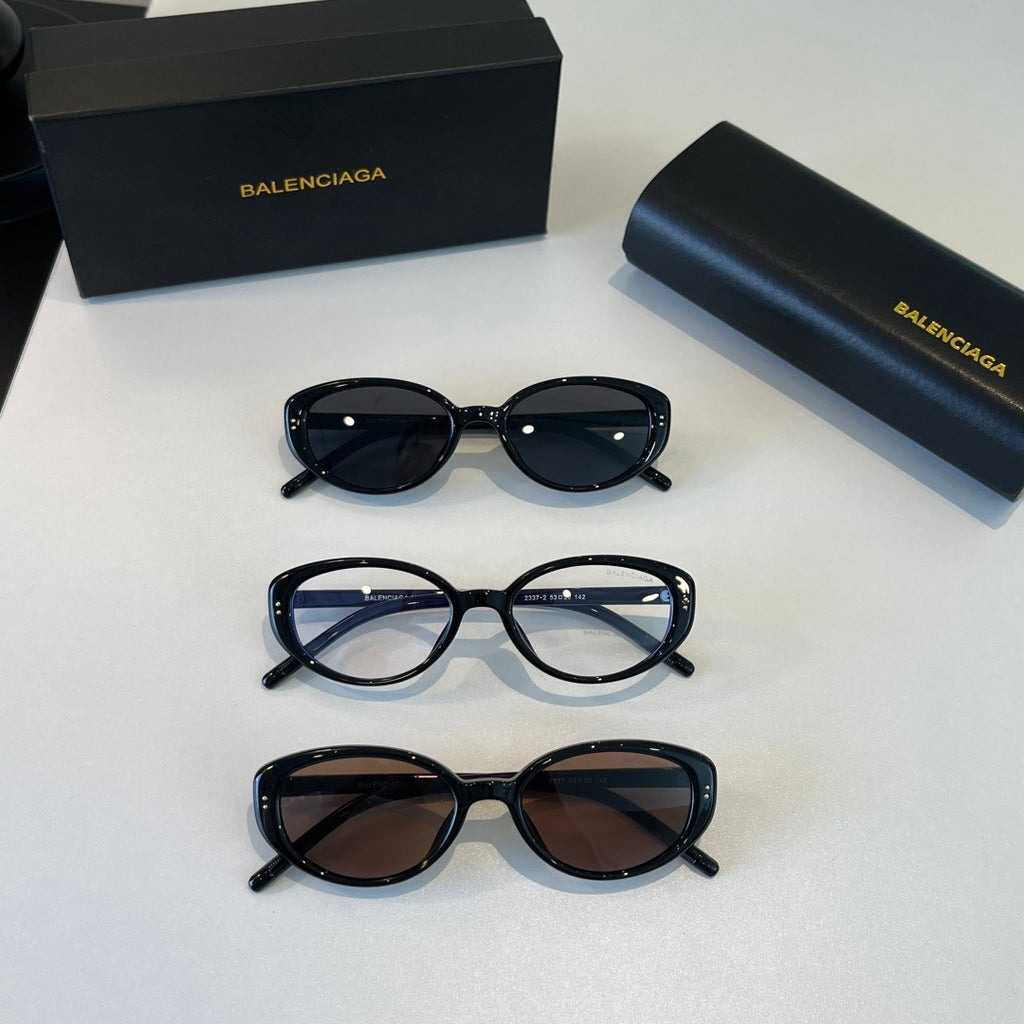 Balenciaga Rectangular Silver Lens Sunglasses for Men & Women - 382906 - detail image 11