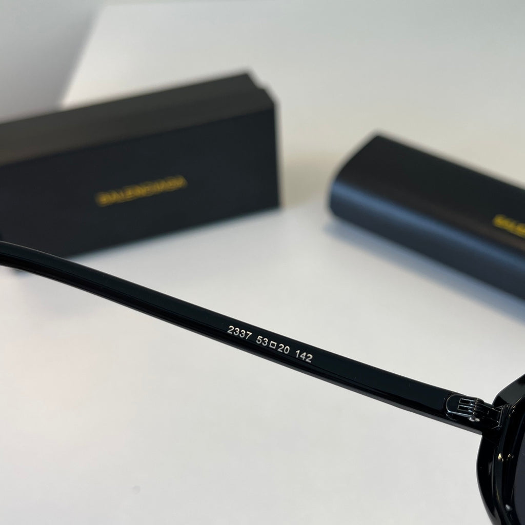 Balenciaga Rectangular Silver Lens Sunglasses for Men & Women - 416124 - detail image 9