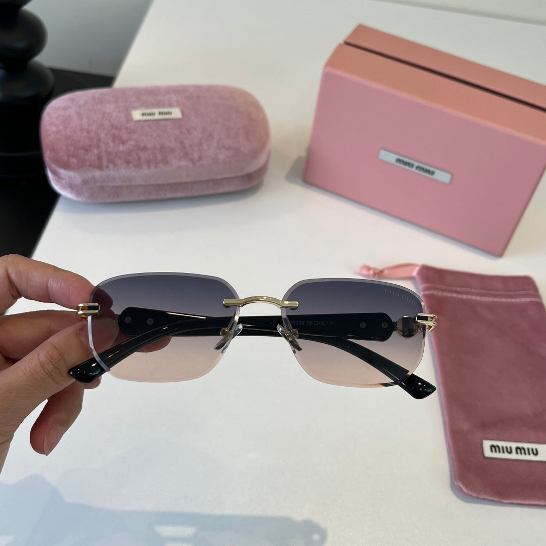 Miu Miu Fashion Silver Lens Sunglasses for Men & Women - 416220 - detail image 5