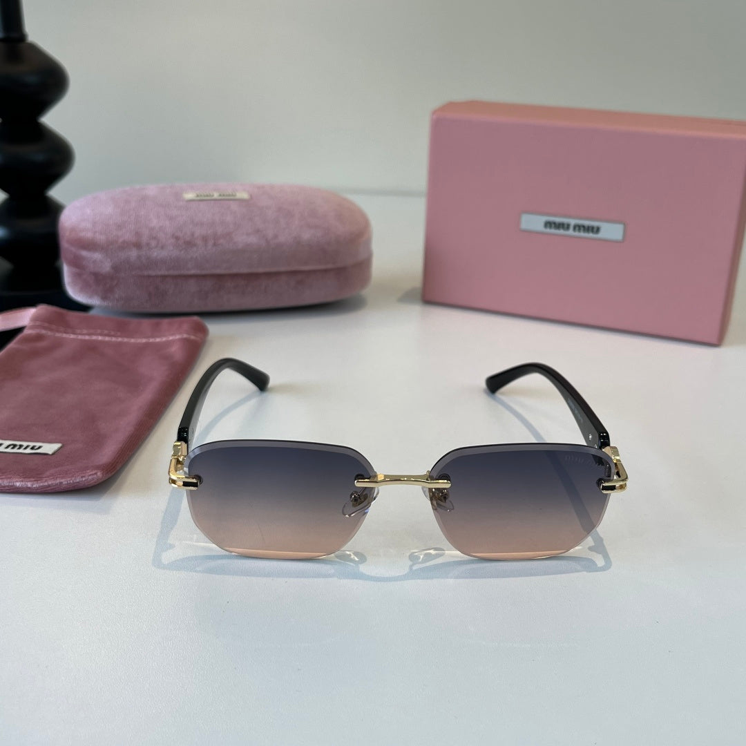 Miu Miu Fashion Silver Lens Sunglasses for Men & Women - 487653 - detail image 2