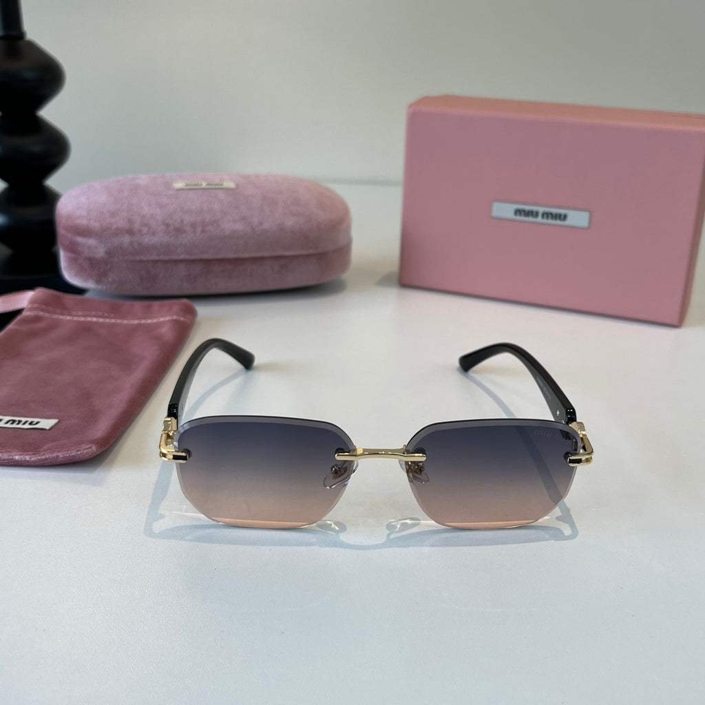 Miu Miu Fashion Silver Lens Sunglasses for Men & Women - 382974 - detail image 2