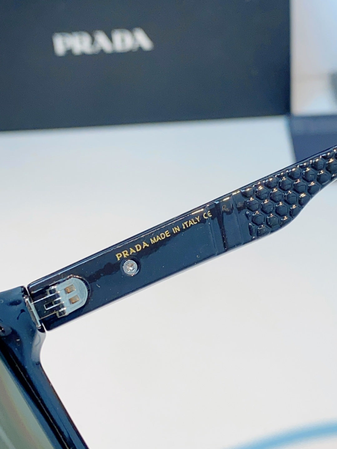 Prada Polarized Fashion Gray Lens Sunglasses for Men - 358449 - detail image 9