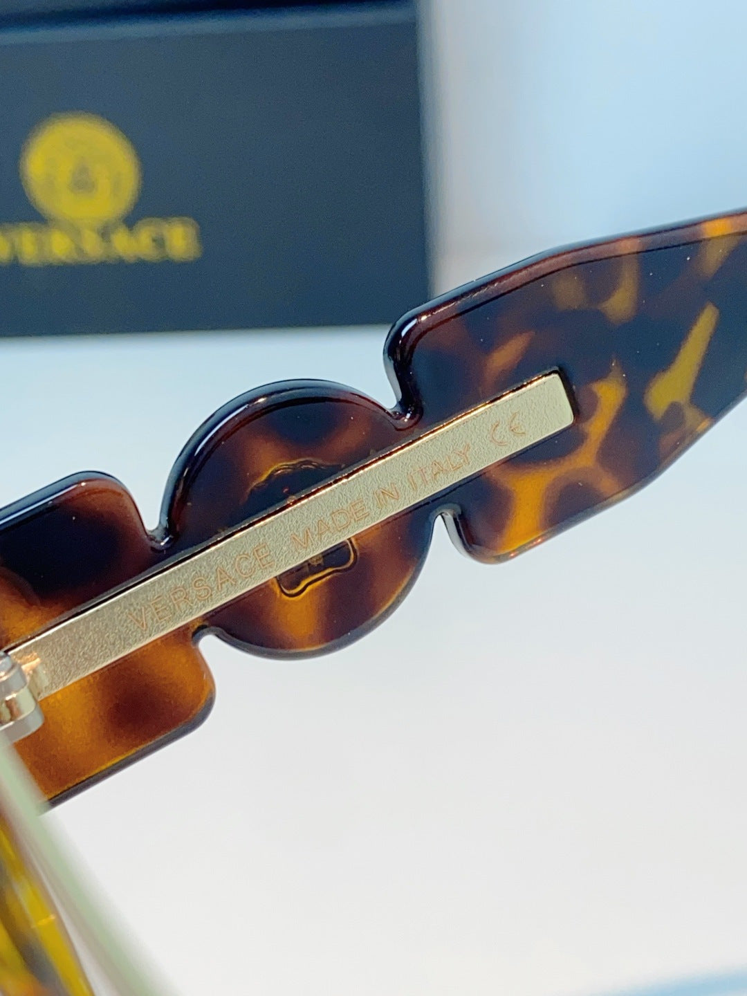 Versace Metal Fashion Brown Lens Sunglasses for Men & Women - detail image 9