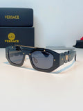 Versace Metal Fashion Black Lens Sunglasses for Men & Women