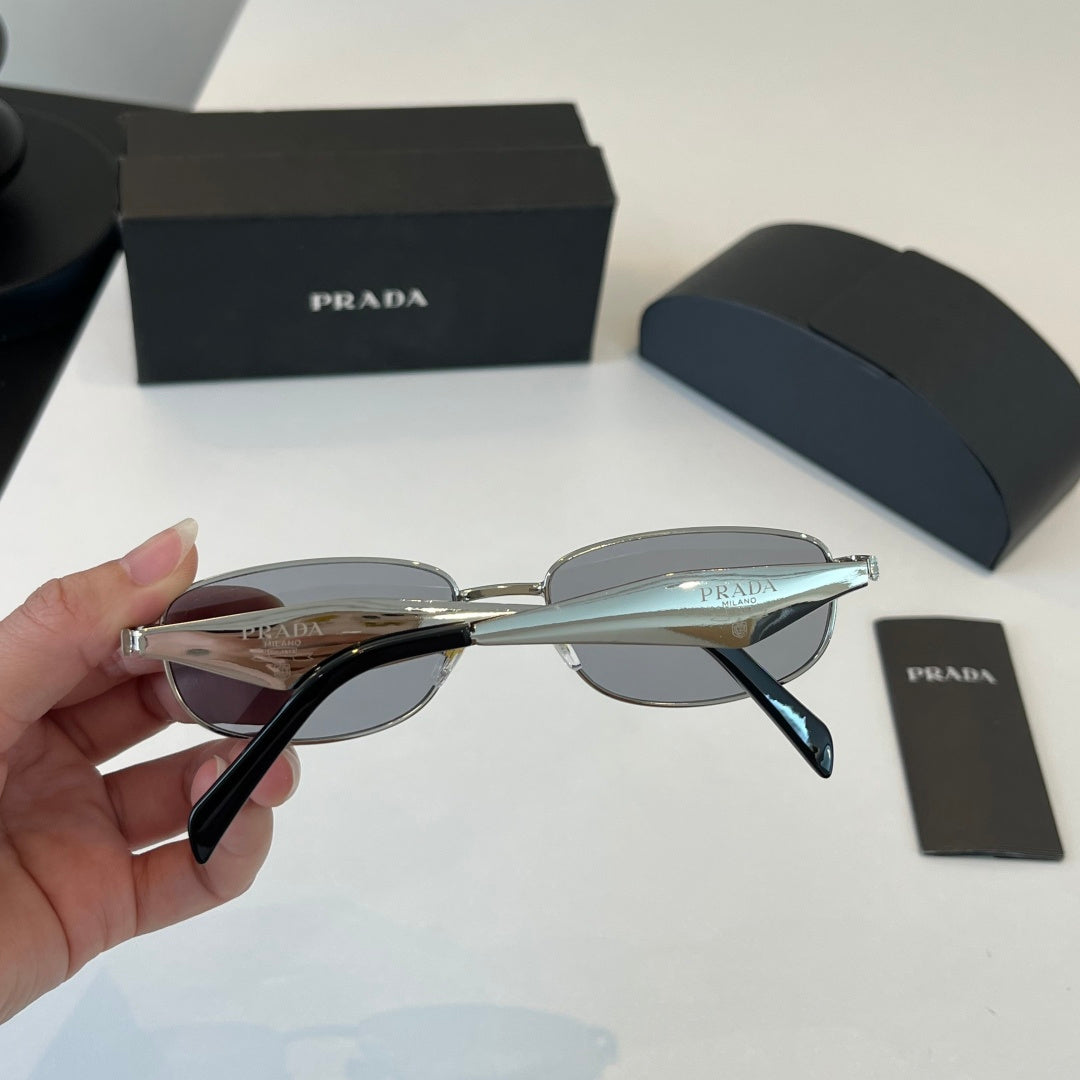 Prada Fashion Silver Lens Sunglasses for Men & Women - 382577 - detail image 7