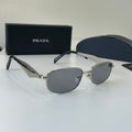 Prada Fashion Silver Lens Sunglasses for Men & Women - 382577