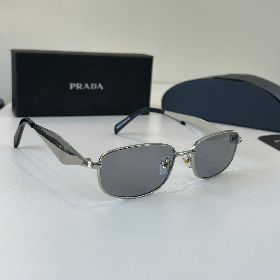 Prada Fashion Silver Lens Sunglasses for Men & Women - 382577