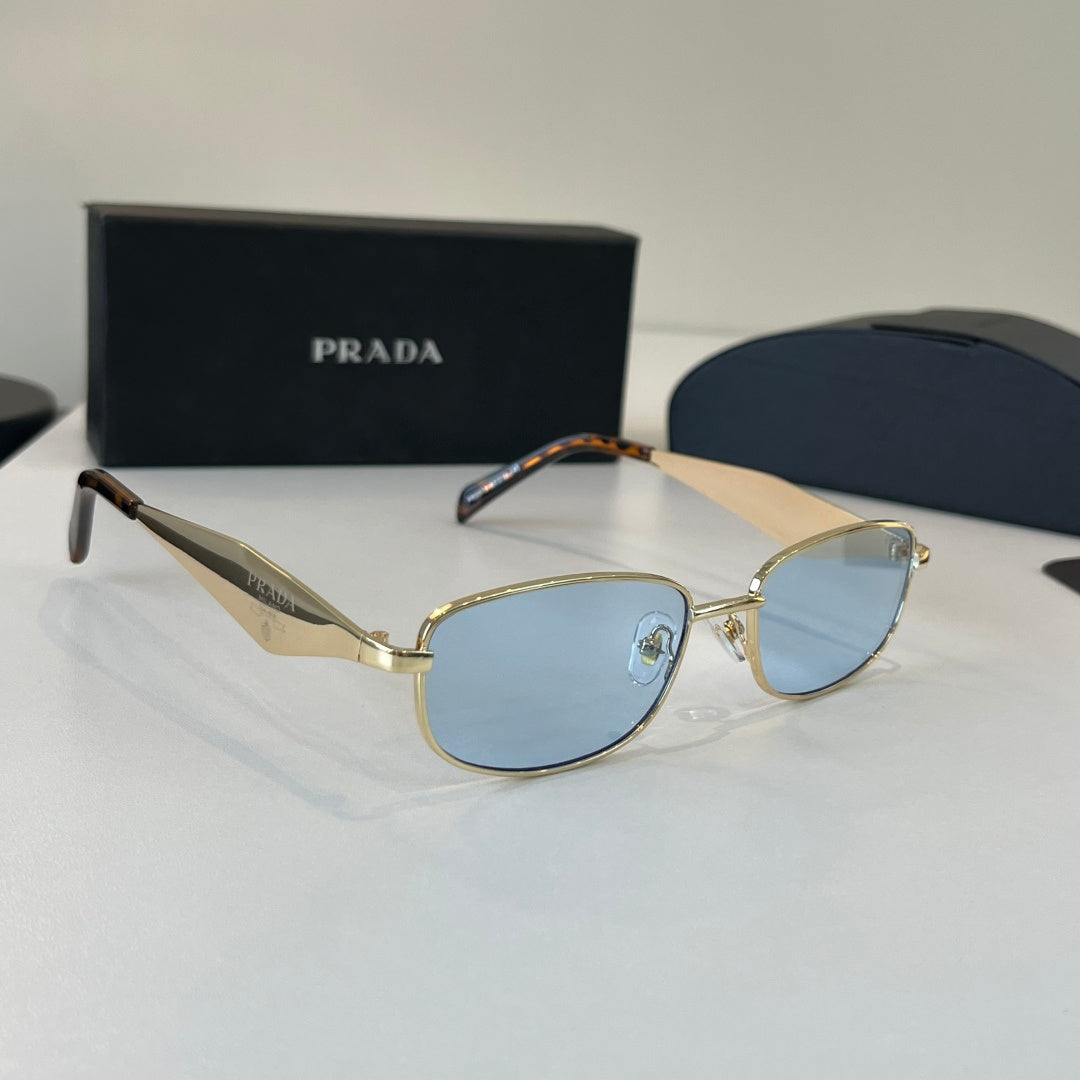 Prada Fashion Silver Lens Sunglasses for Men & Women - 382578