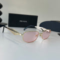 Prada Fashion Silver Lens Sunglasses for Men & Women - 382580