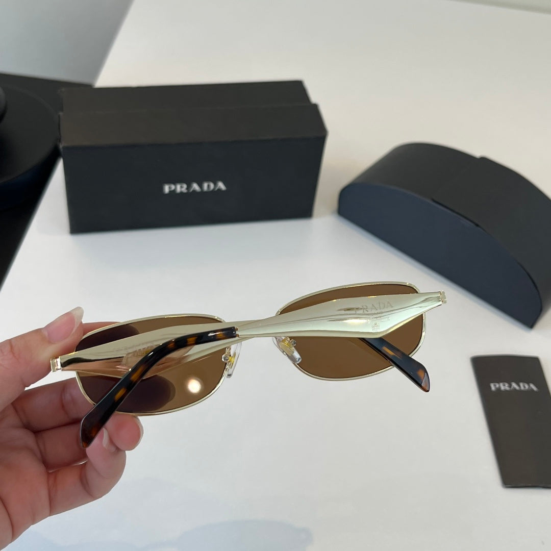 Prada Fashion Brown Lens Sunglasses for Men & Women - 382581 - detail image 7