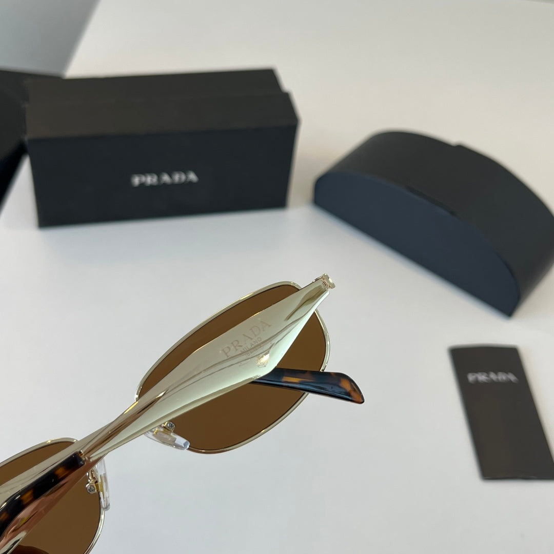 Prada Fashion Brown Lens Sunglasses for Men & Women - 382581 - detail image 8