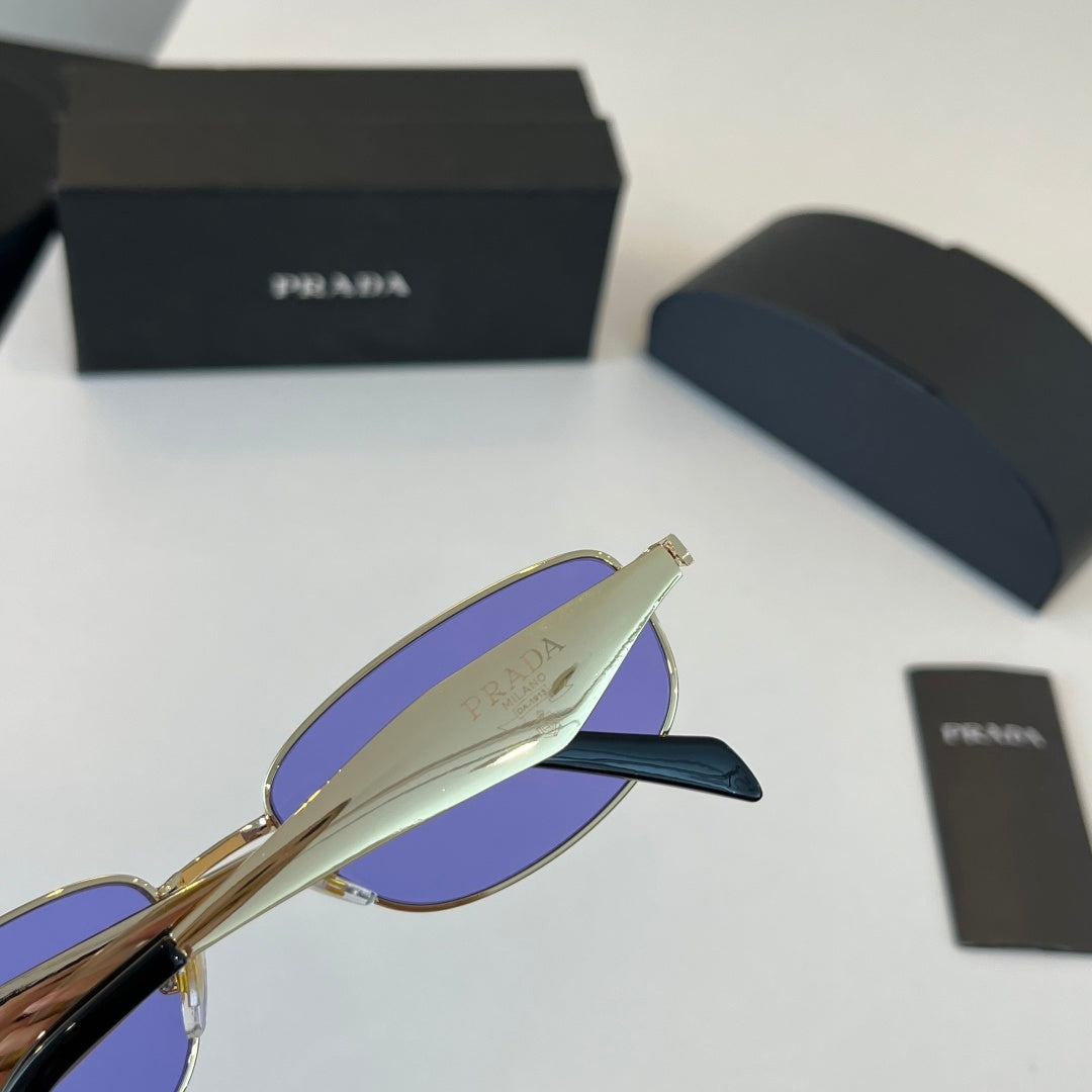 Prada Fashion Blue Lens Sunglasses for Men & Women - 382582 - detail image 8