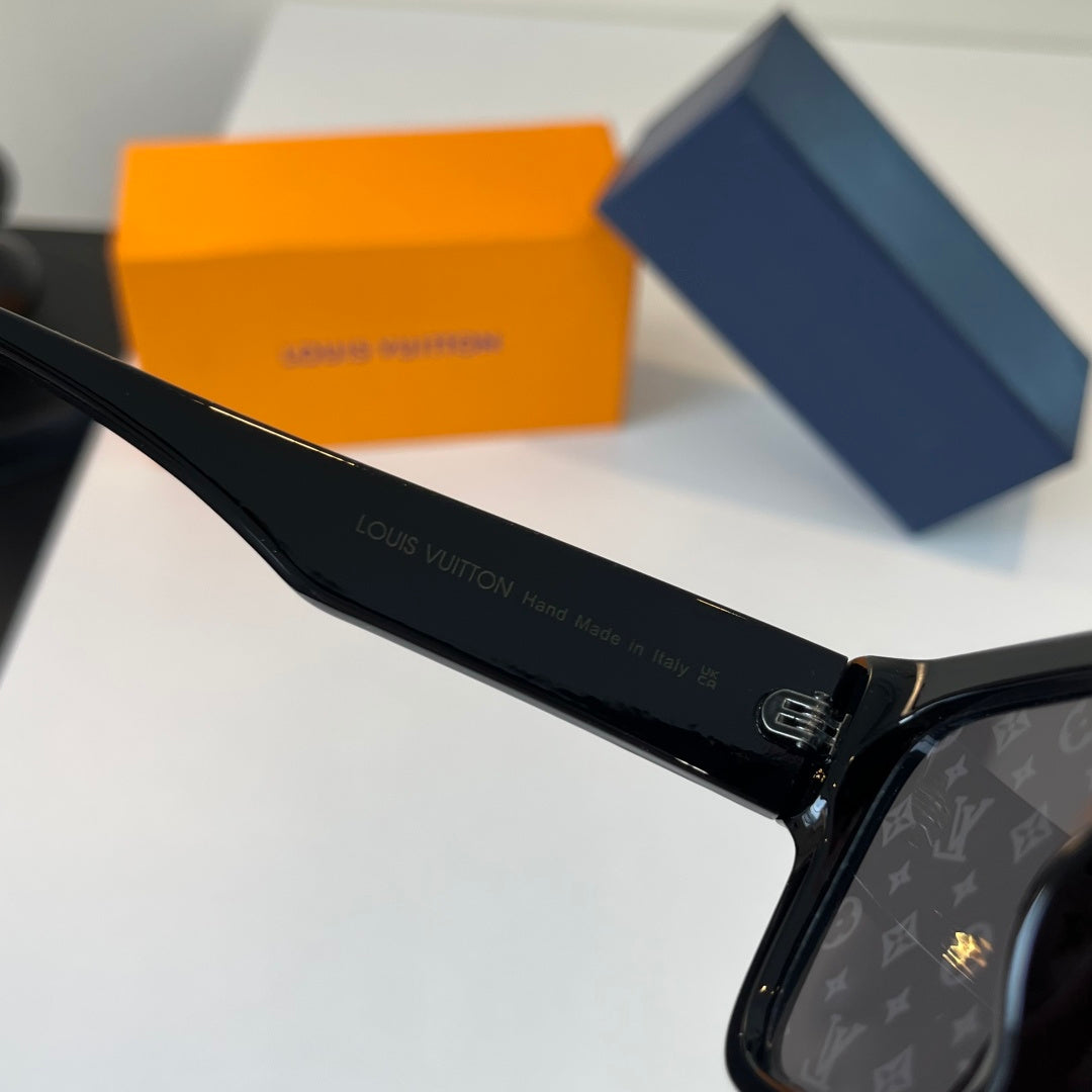 Louis Vuitton Fashion Black Lens Sunglasses for Men & Women - 381903 - detail image 9