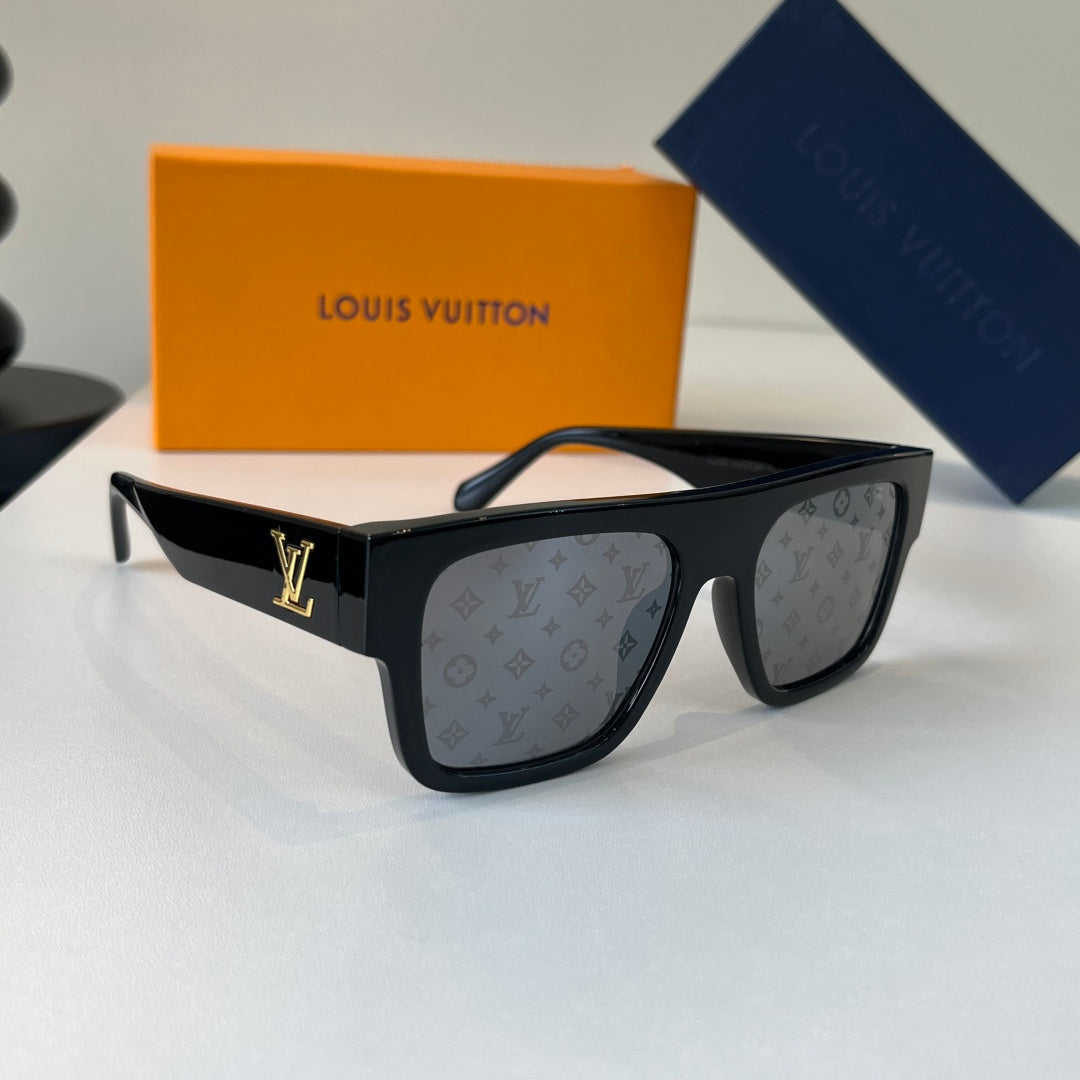 Louis Vuitton Fashion Black Lens Sunglasses for Men & Women - 381903