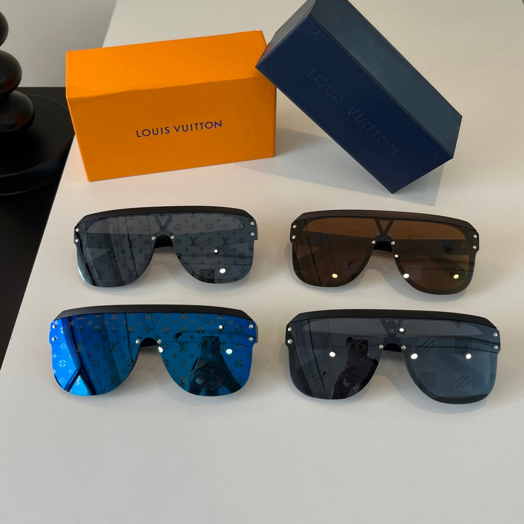 Louis Vuitton Fashion Black Lens Sunglasses for Men & Women - 381908 - detail image 11