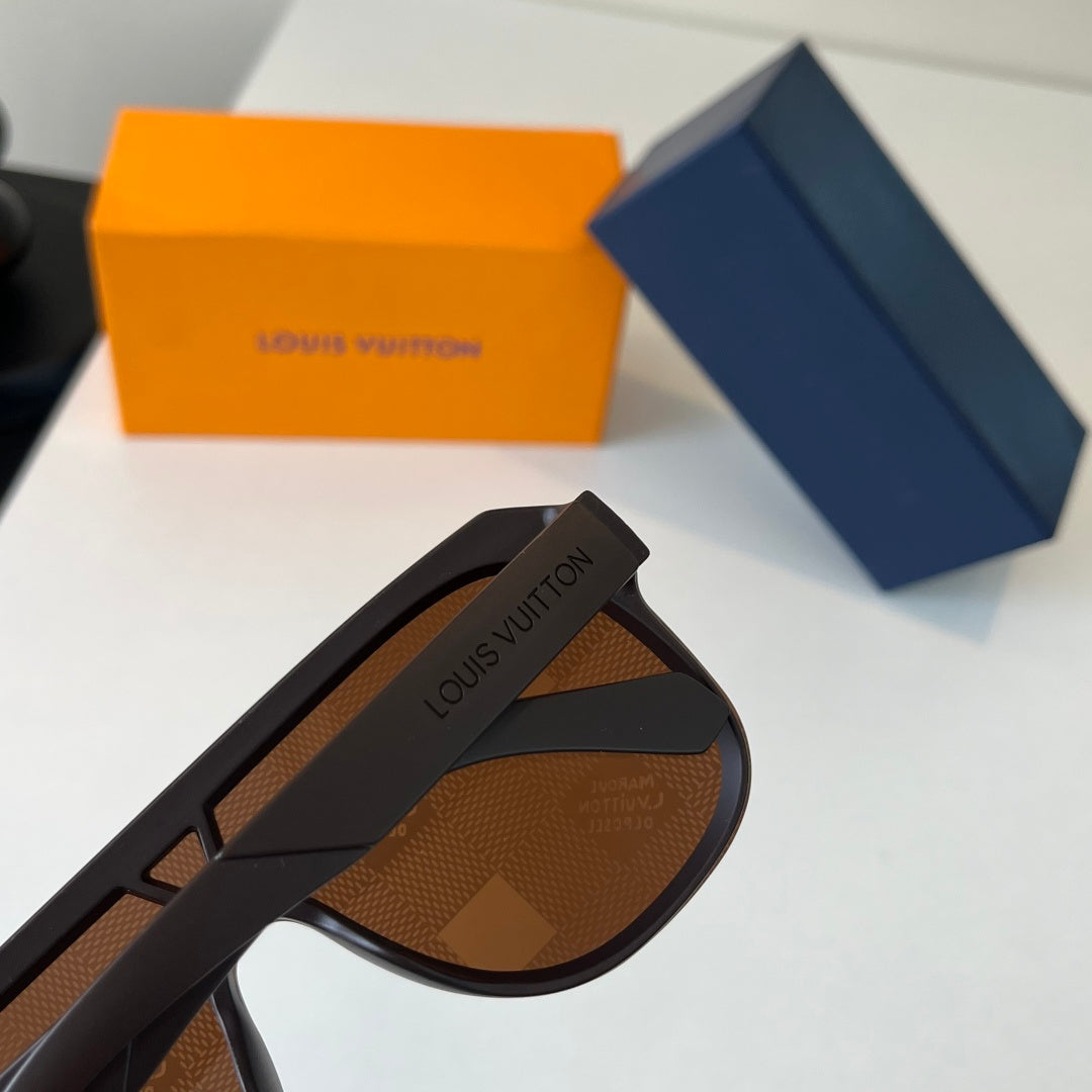 Louis Vuitton Fashion Black Lens Sunglasses for Men & Women - 414773 - detail image 6