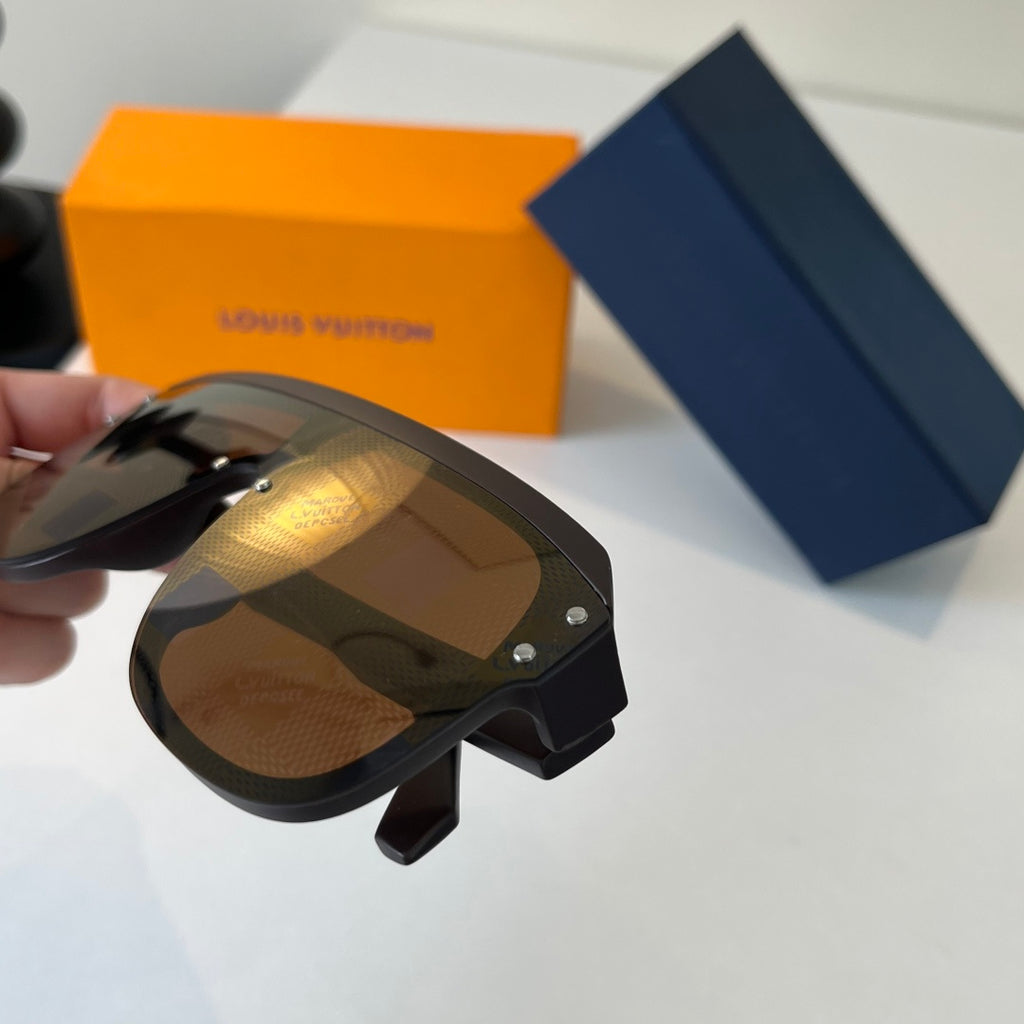 Louis Vuitton Fashion Black Lens Sunglasses for Men & Women - 381906 - detail image 5