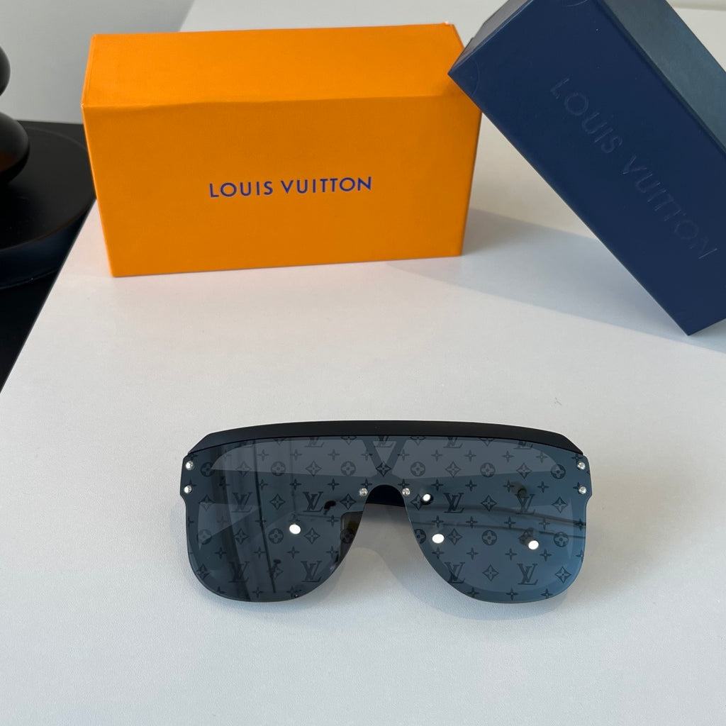 Louis Vuitton Fashion Black Lens Sunglasses for Men & Women - 381908 - detail image 4