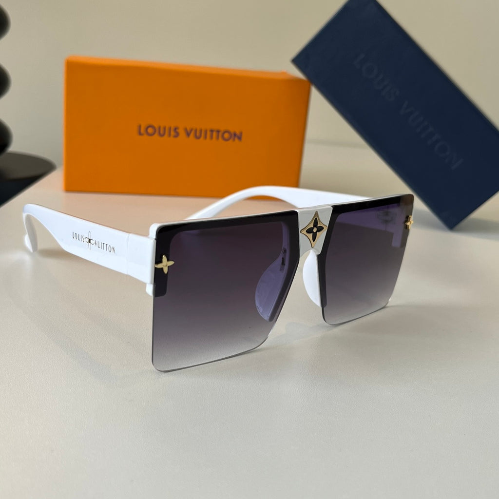 Louis Vuitton Fashion Silver Lens Sunglasses for Men & Women - 414777