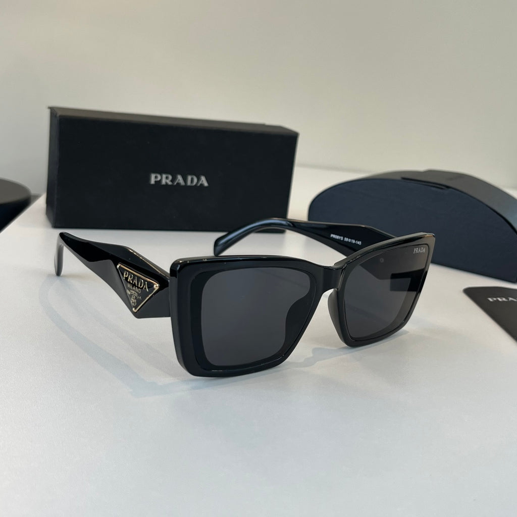 Prada Fashion Black Lens Sunglasses for Men & Women - 382562