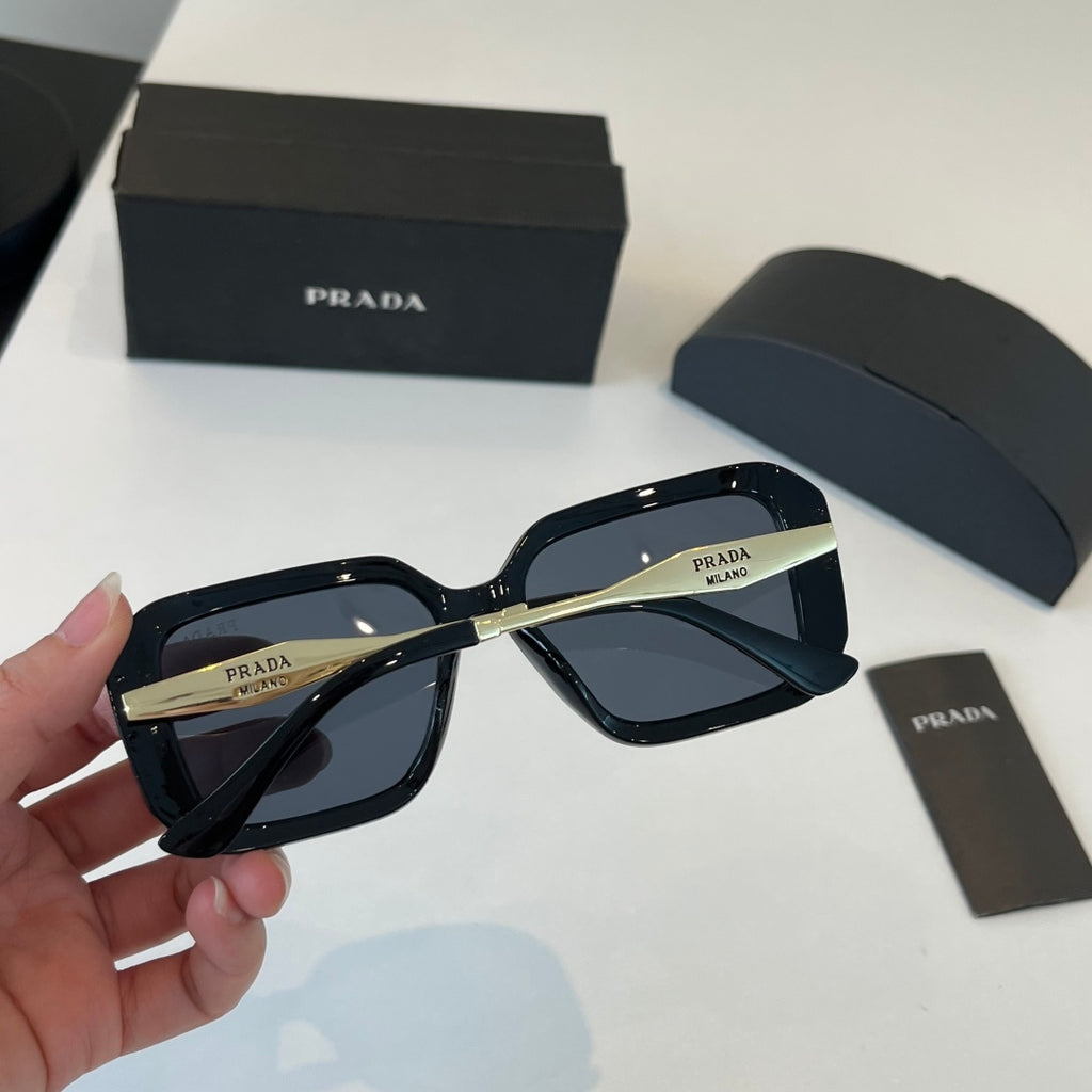 Prada Fashion Black Lens Sunglasses for Men & Women - 382563 - detail image 7