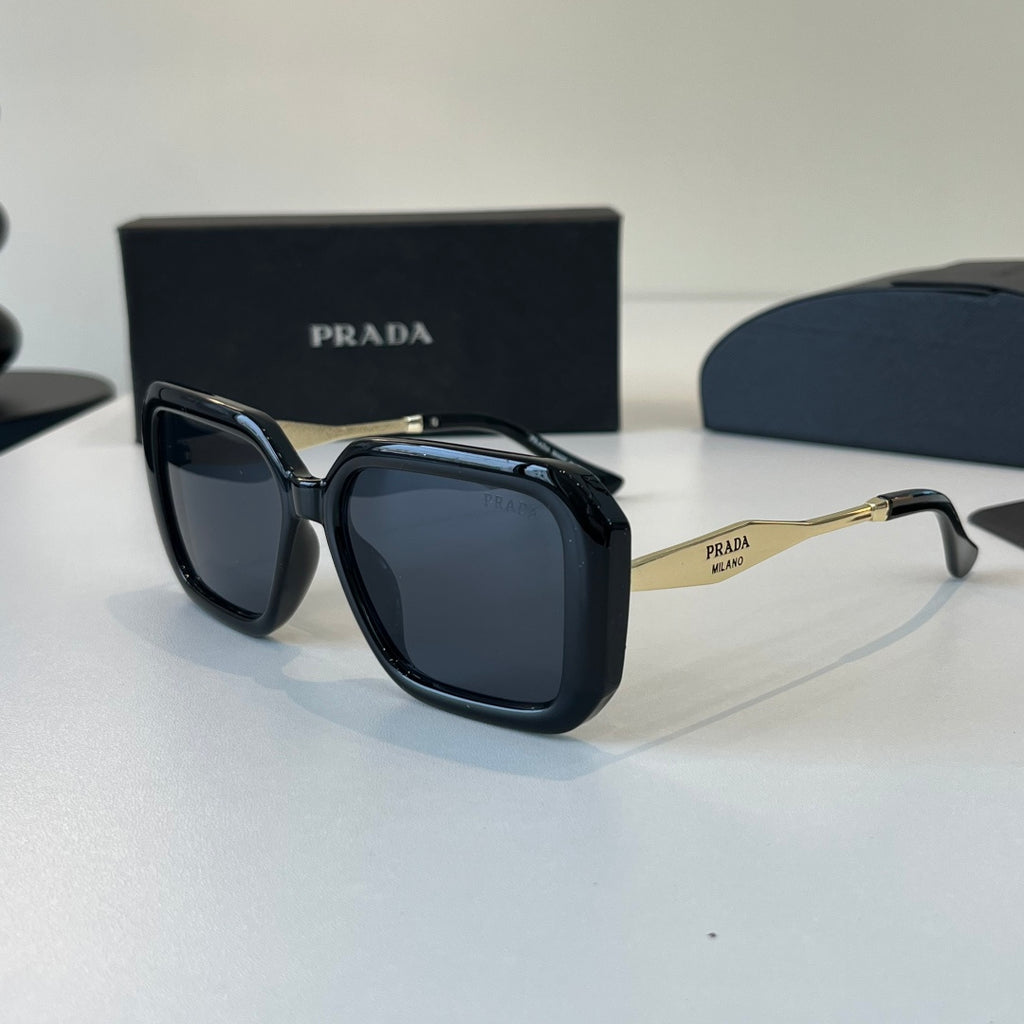 Prada Fashion Black Lens Sunglasses for Men & Women - 382563 - detail image 3
