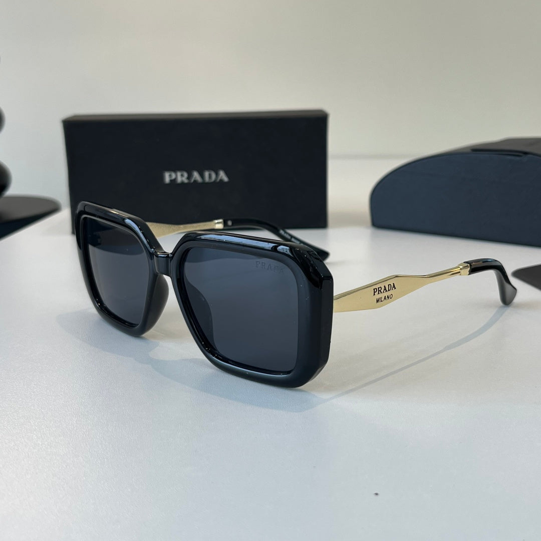 Prada Fashion Black Lens Sunglasses for Men & Women - 382563 - detail image 3