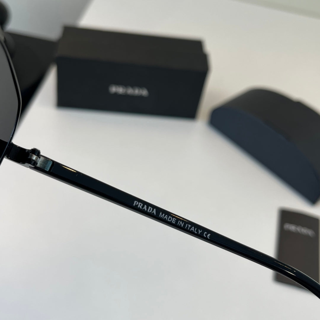 Prada Fashion Black Lens Sunglasses for Men - 382564 - detail image 10