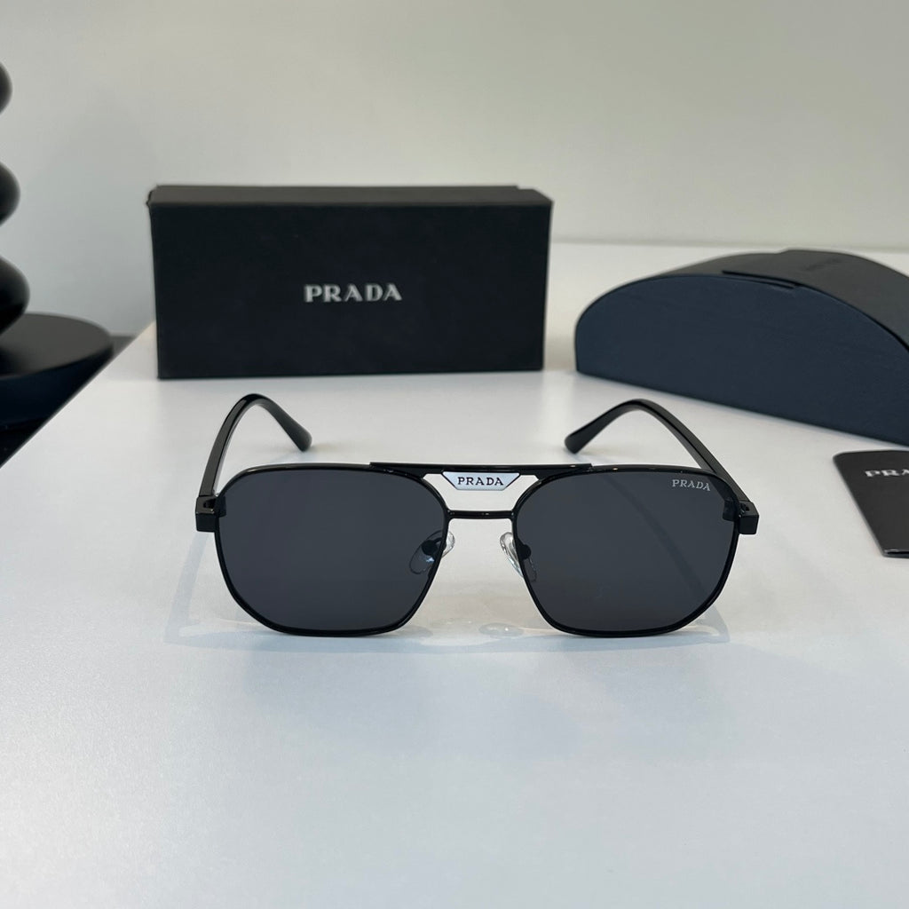 Prada Fashion Black Lens Sunglasses for Men - 358356 - detail image 2