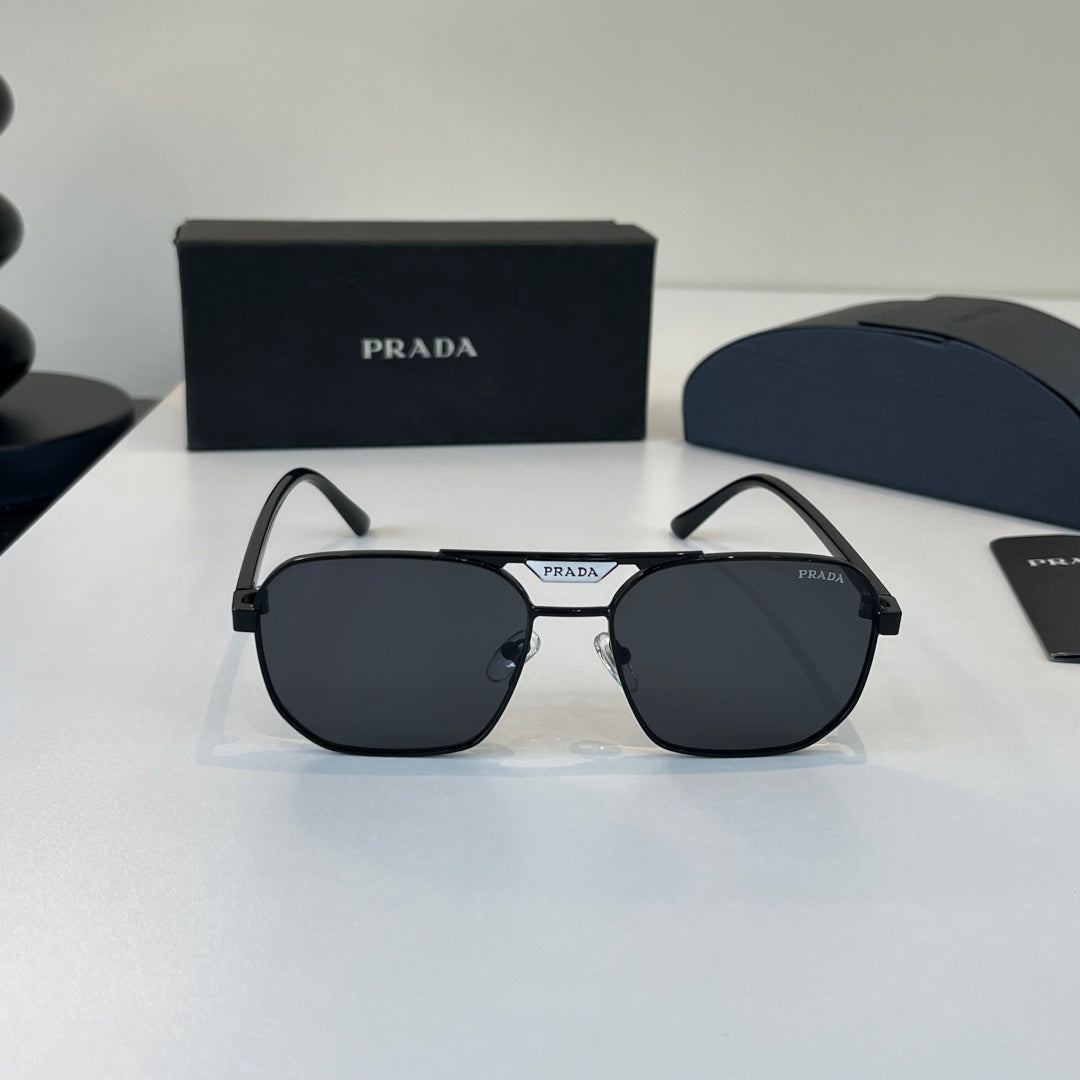 Prada Fashion Black Lens Sunglasses for Men - 358356 - detail image 2