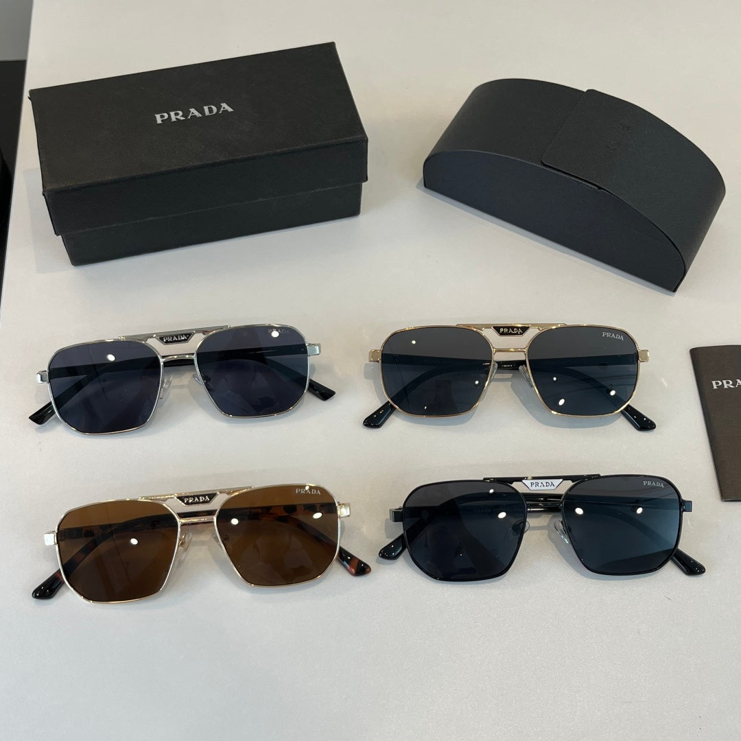 Prada Fashion Black Lens Sunglasses for Men - 358359 - detail image 11