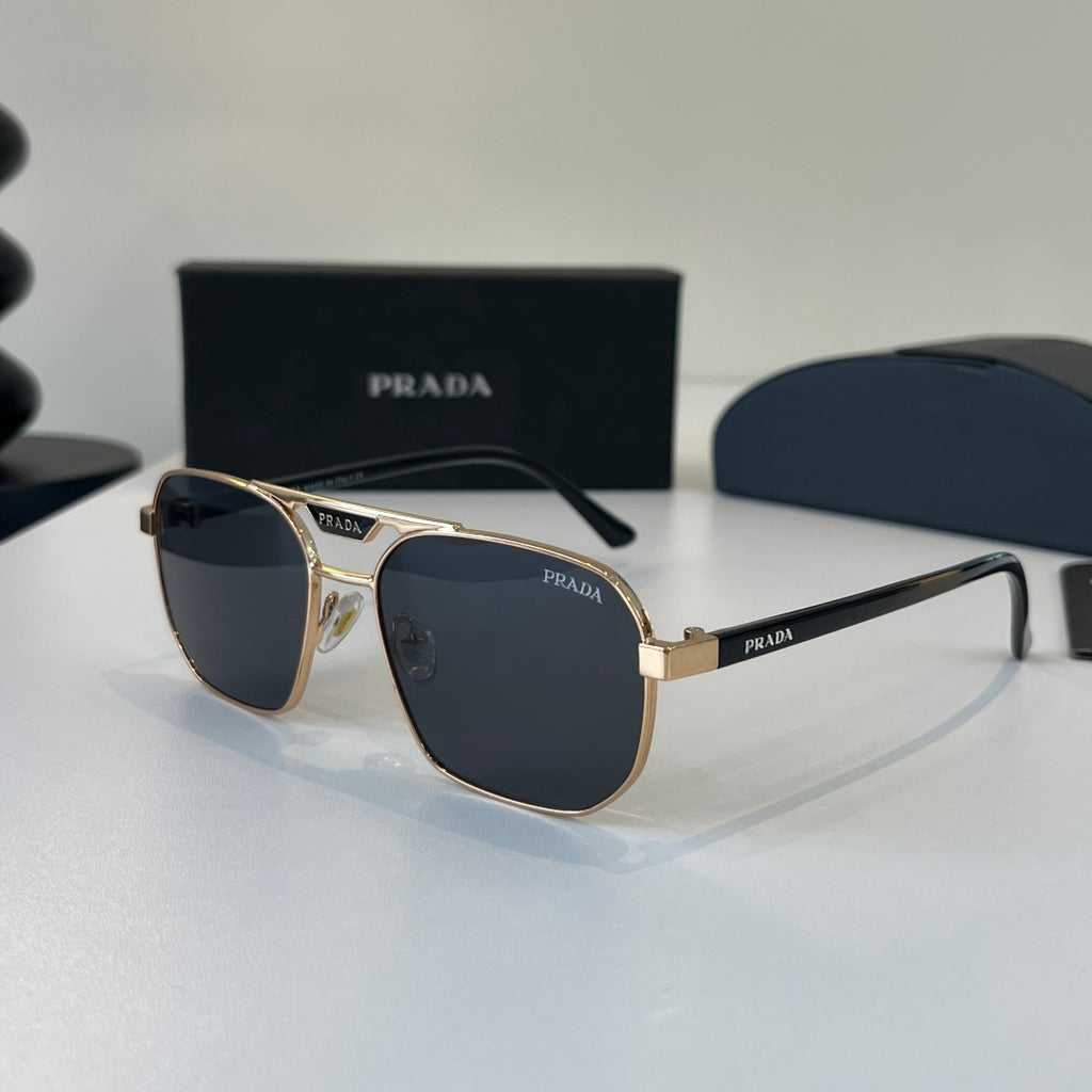Prada Fashion Silver Lens Sunglasses for Men - 382565 - detail image 3