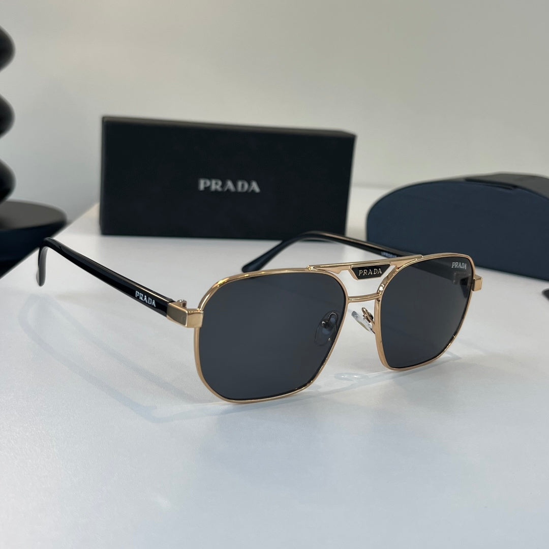 Prada Fashion Silver Lens Sunglasses for Men - 382565